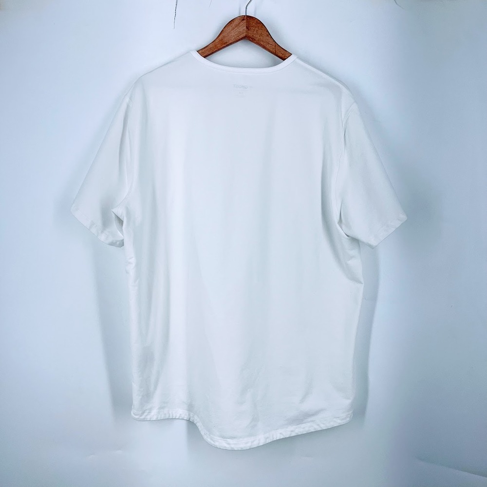 Ghost Golf Mens White Performance Short Sleeve Logo T-Shirt Size XXL - Picture 2 of 13